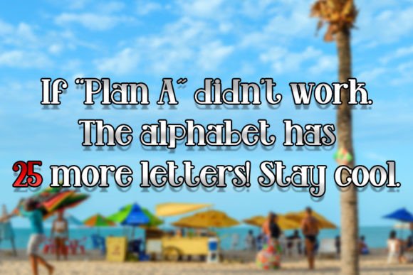 Cooking Font - Preview 2