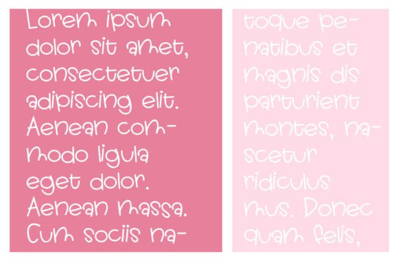 Cutesie Font - Preview 3