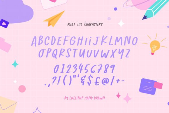 Daily Notes Font - Preview 4