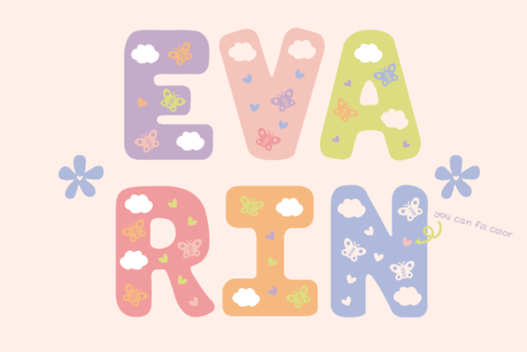 Evarin Font - Preview 1