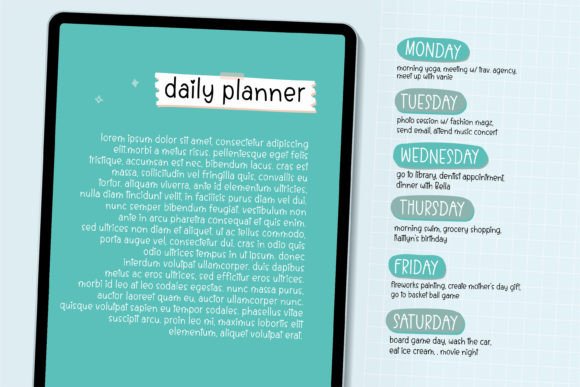 Friency Font - Preview 1