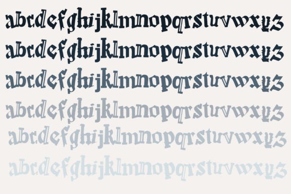German Chocolate Font - Preview 5