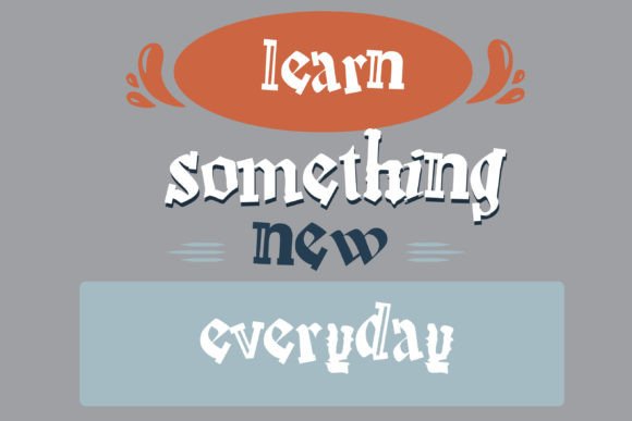 German Chocolate Font - Preview 6