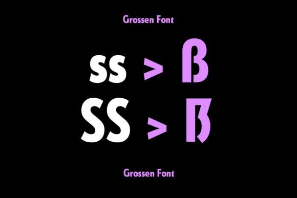 Großen Font PNG with transparent background - Preview 2