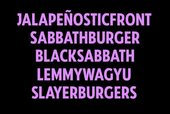 Großen Font PNG with transparent background - Preview 3