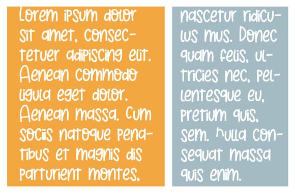 Grumpy Pants Font - Preview 3
