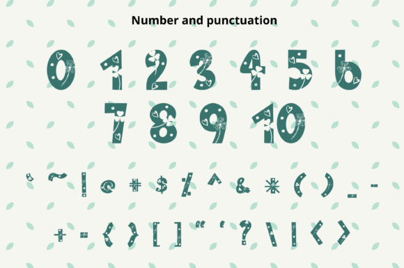 Happy Clover Font - Preview 2