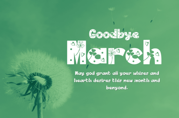 Happy Clover Font - Preview 3