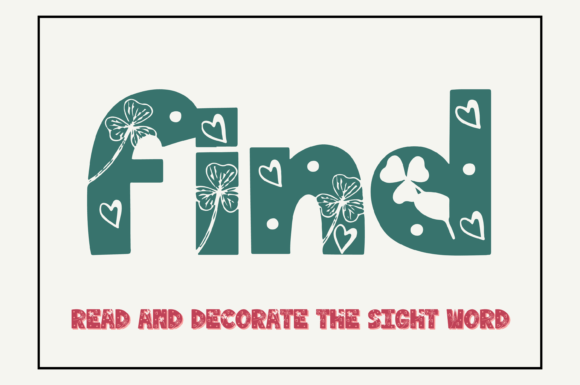 Happy Clover Font - Preview 6