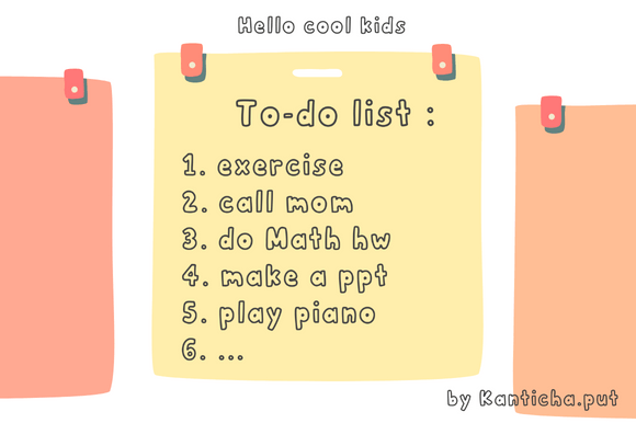 Hello Cool Kids Font - Preview 3