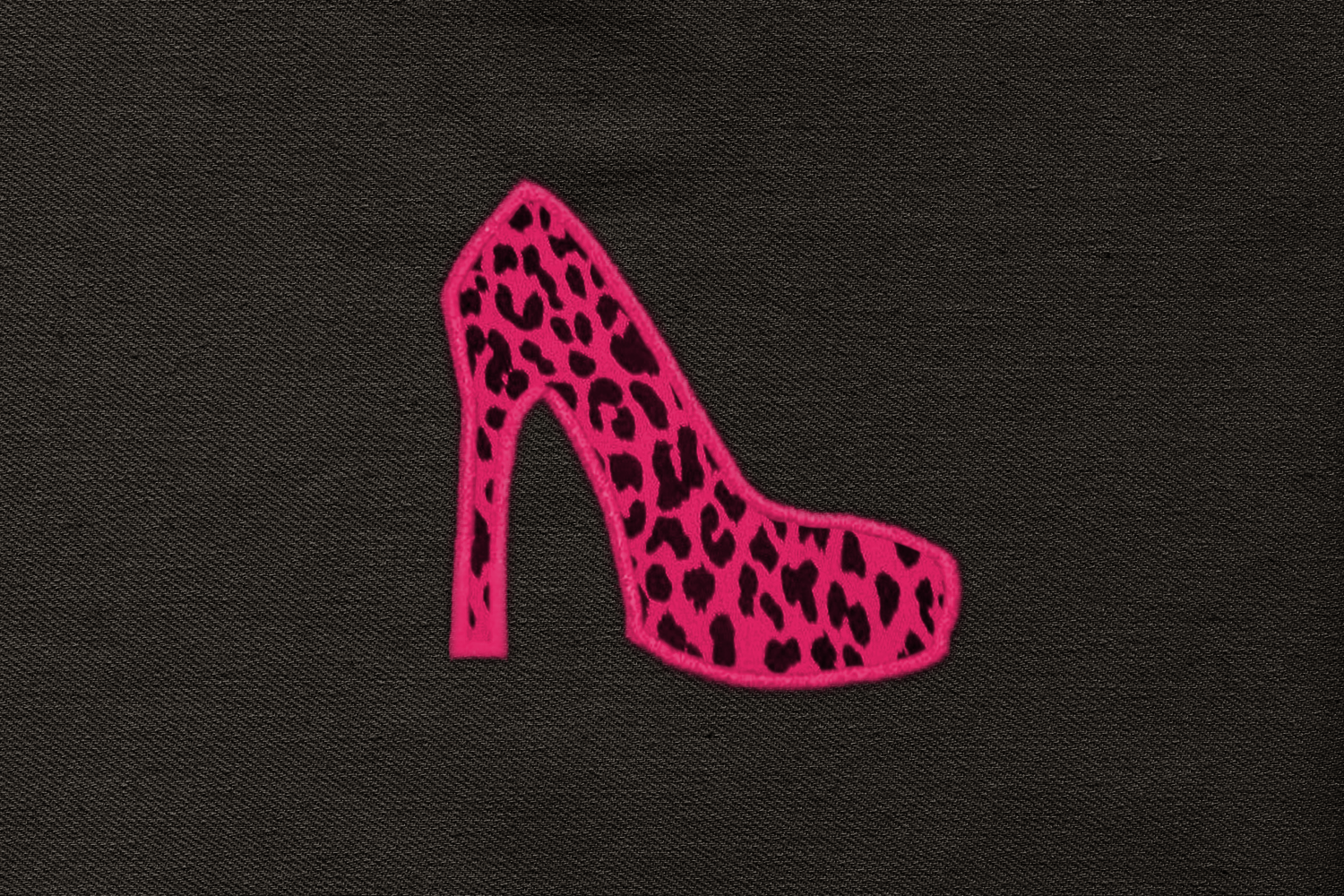 High Heel Pump Applique