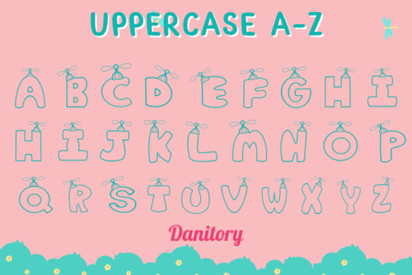 Hopter Font PNG with transparent background - Preview 1