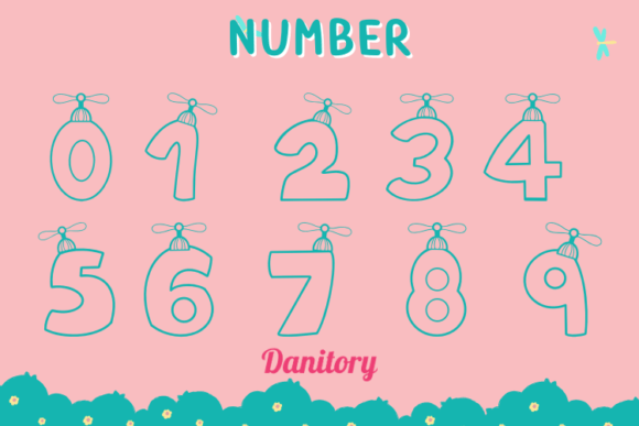 Hopter Font PNG with transparent background - Preview 3