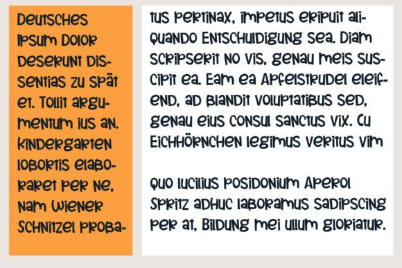 Little Fugue Font PNG with transparent background - Preview 1