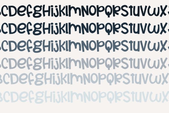 Little Fugue Font PNG with transparent background - Preview 5