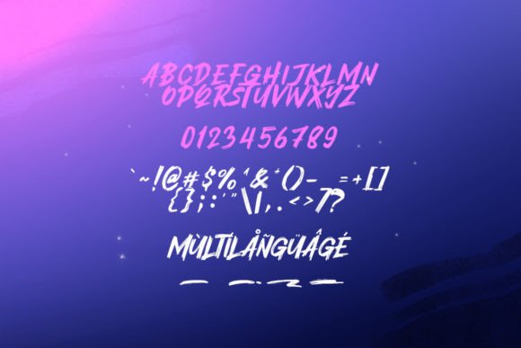 Long Games Font PNG with transparent background - Preview 6