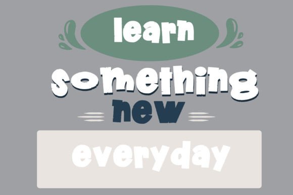 Maizy Font PNG with transparent background - Preview 6