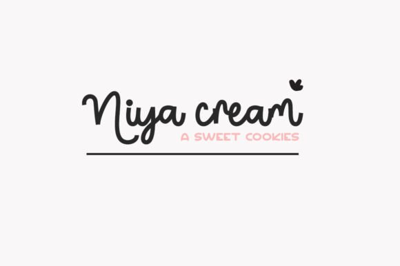 Milky Mouse Font PNG with transparent background - Preview 5