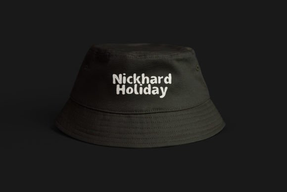 Nickhard Holiday Font PNG with transparent background - Preview 3