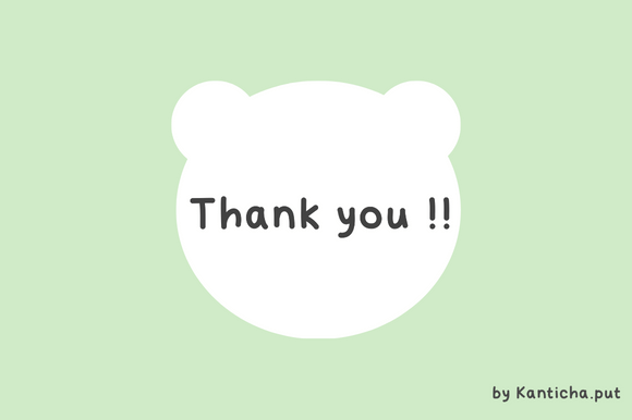 Oh My Teddy Font PNG with transparent background - Preview 5