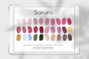 Sakura Color Palette Graphic by thedigitaldoodle · Creative Fabrica