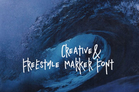 Blue Dream Font - Preview 2