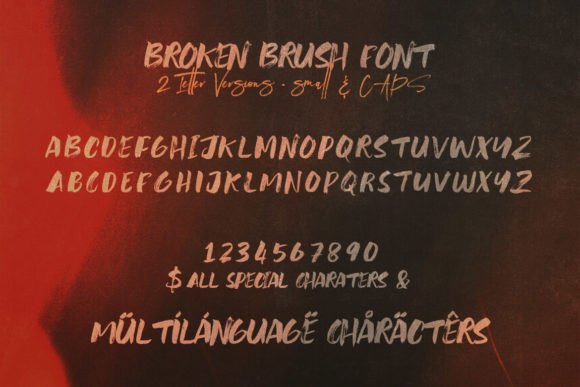 Broken Font - Preview 3