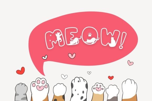 Cat Club Font - Preview 1