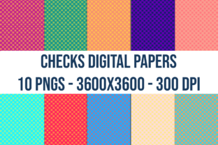 Papers Checking Graphics Checks Digital Papers Graphic by G.Gray · Creative Fabrica