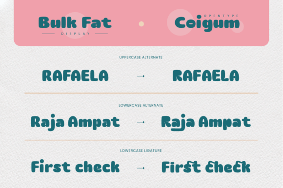 Coigum Font - Preview 4