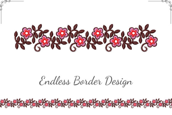 Floral Border