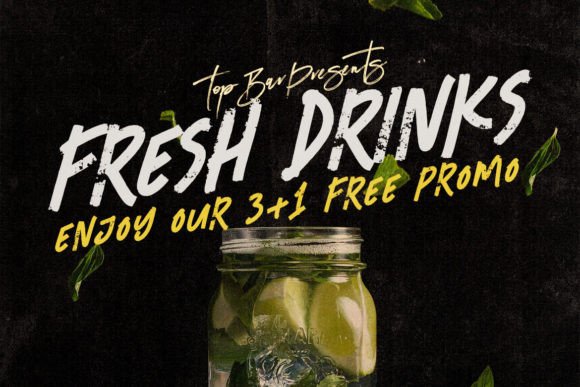 Grunge Font - Preview 6