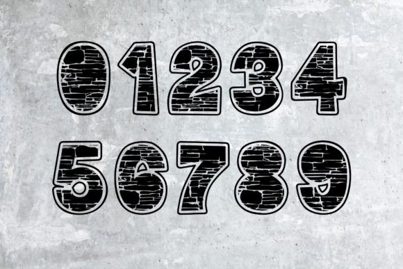 Grunge Line Font - Preview 2