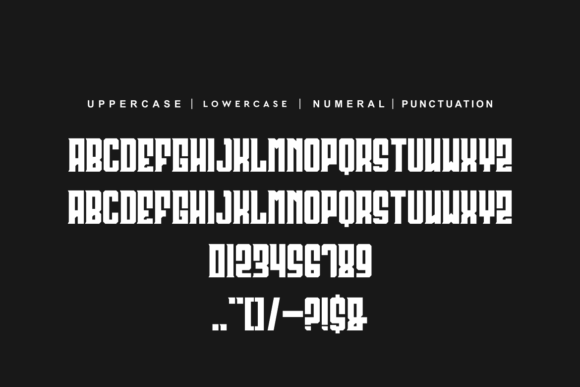 Jambronk Font - Preview 3