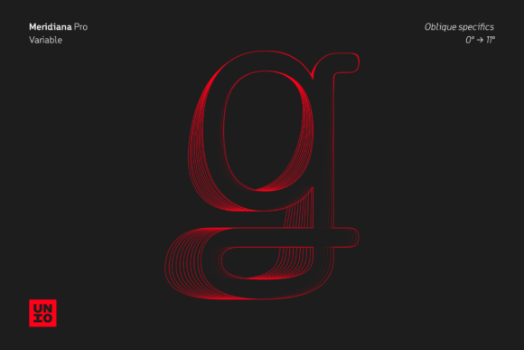 Meridiana Pro Font PNG with transparent background - Preview 2