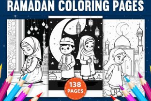 `Ramadan Coloring Pages Vol-4 Graphic by Simran Store · Creative Fabrica