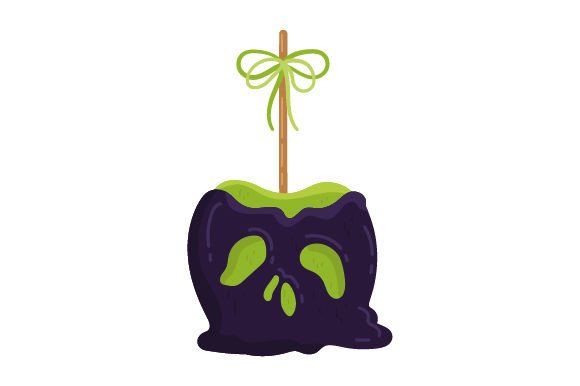 Caramel Apple Skull