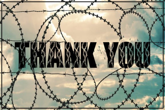 Barbed Wire Font - Preview 3