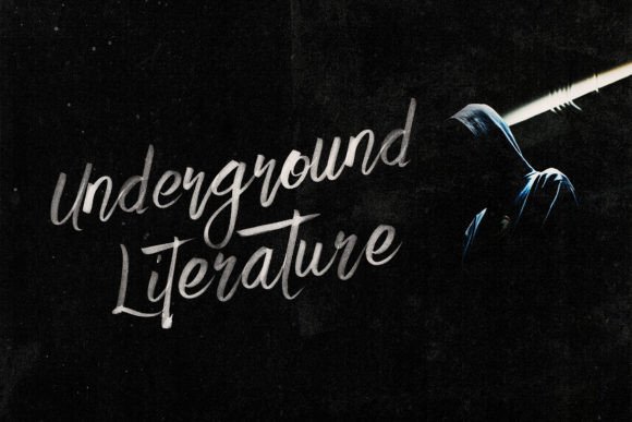 Black Script Font - Preview 5