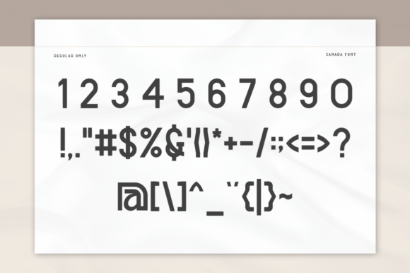 Canada Font - Preview 3