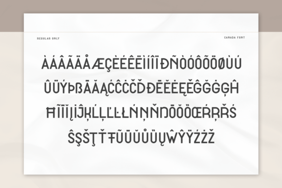 Canada Font - Preview 4