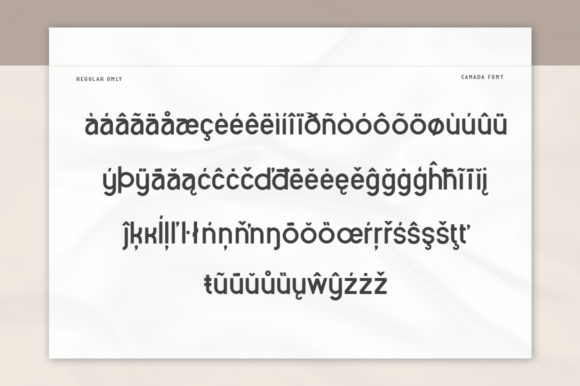 Canada Font - Preview 5