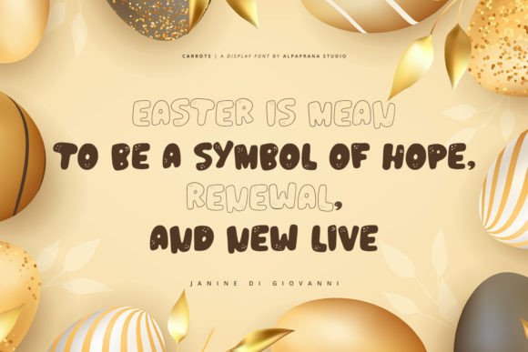 Carrots Font - Preview 3