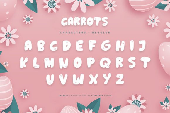 Carrots Font - Preview 4