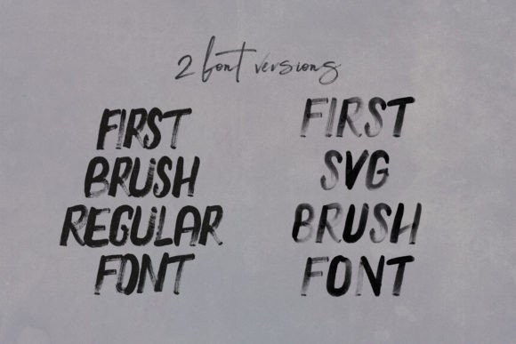First Font - Preview 2