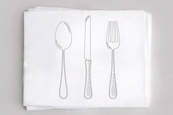 Fork Knife and Spoon