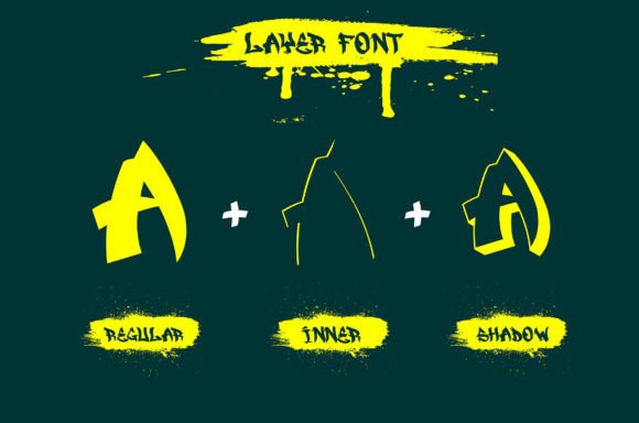 Gabret Street Font - Preview 3