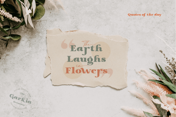 Garkia Font - Preview 3