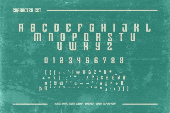 Grasher Font - Preview 1