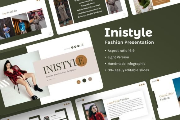 Preview of Inistyle Fashion Presentation fashion presentation template